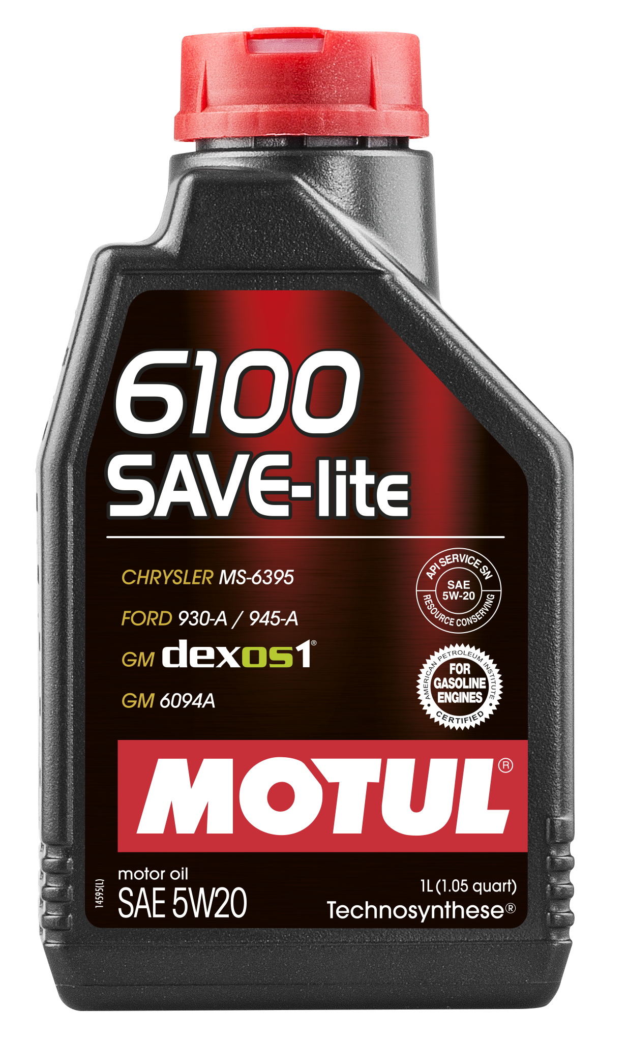 MOTUL 6100 SAVE-LITE 5W20 - 1L - Technosynthese Oil